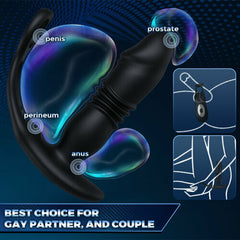 Flexi Prostate Bliss Vibrator with Cock Ring