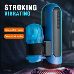 PowerPulse 700 Stroker - High Speed Thrust & Pulse Masturbation Cup