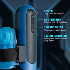 PowerPulse 700 Stroker - High Speed Thrust & Pulse Masturbation Cup