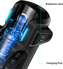 10 Thrusting High-speed Motor Masturbator Cup With Phone Holder