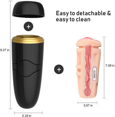 Male Masturbator Detachable Pocket Vibrator For Men - Lusty Age