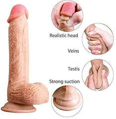 Realistic Dildo with Strong Suction Cup - 7 inch - Lusty Age