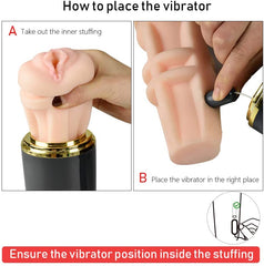 Male Masturbator Detachable Pocket Vibrator For Men - Lusty Age
