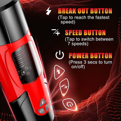 Electric Magnetic Automatic Telescopic Male Masturbator Cup