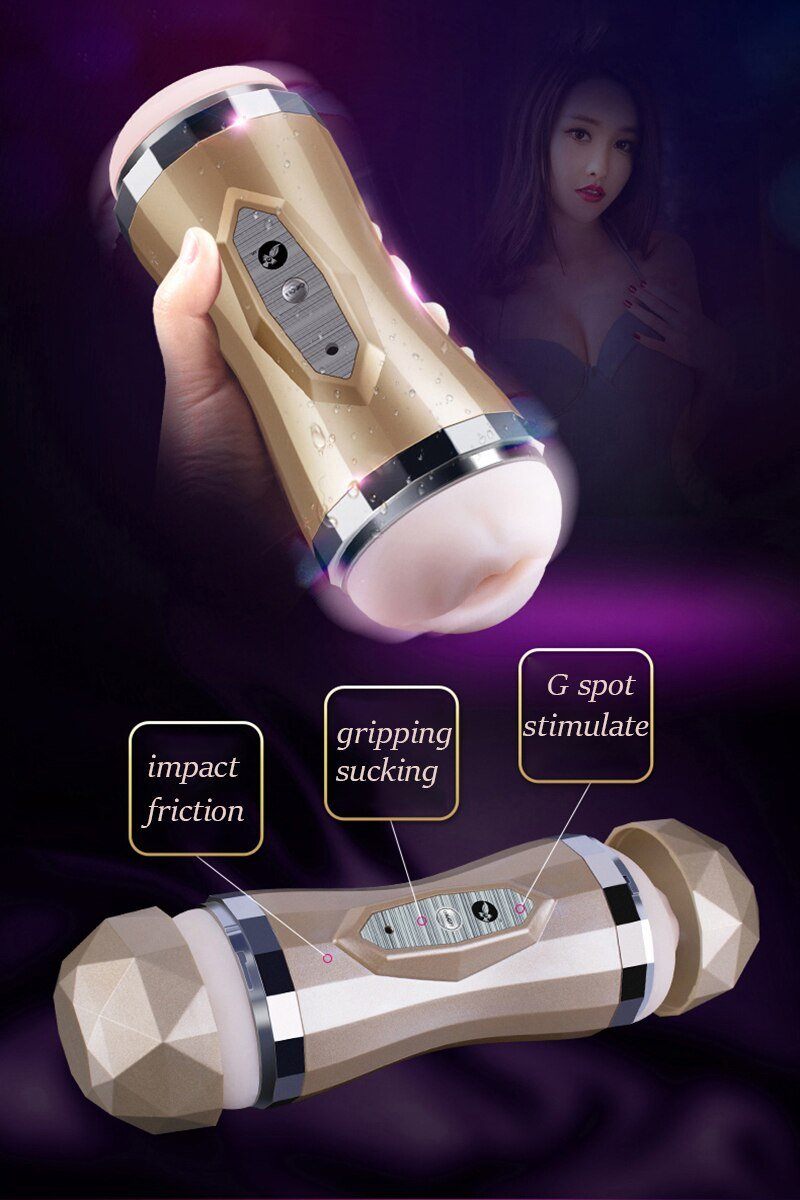 Male Masturbator Vibrator - Lusty Age