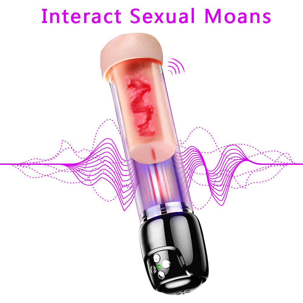 Automatic Penis Enlargement Vibrator & Male Mastubator - Lusty Age