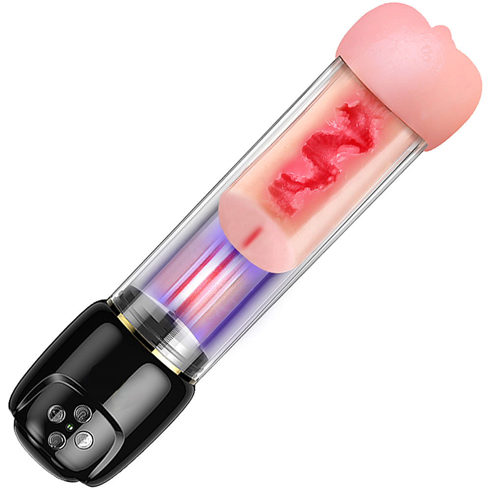 Automatic Penis Enlargement Vibrator & Male Mastubator - Lusty Age