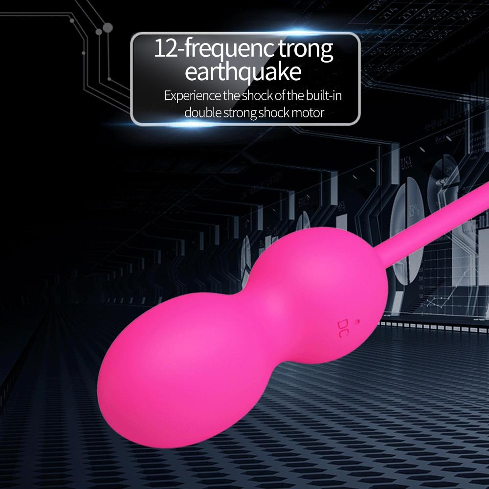 Bluetooth Control G Spot Vibrator Vaginal Ball - Lusty Age
