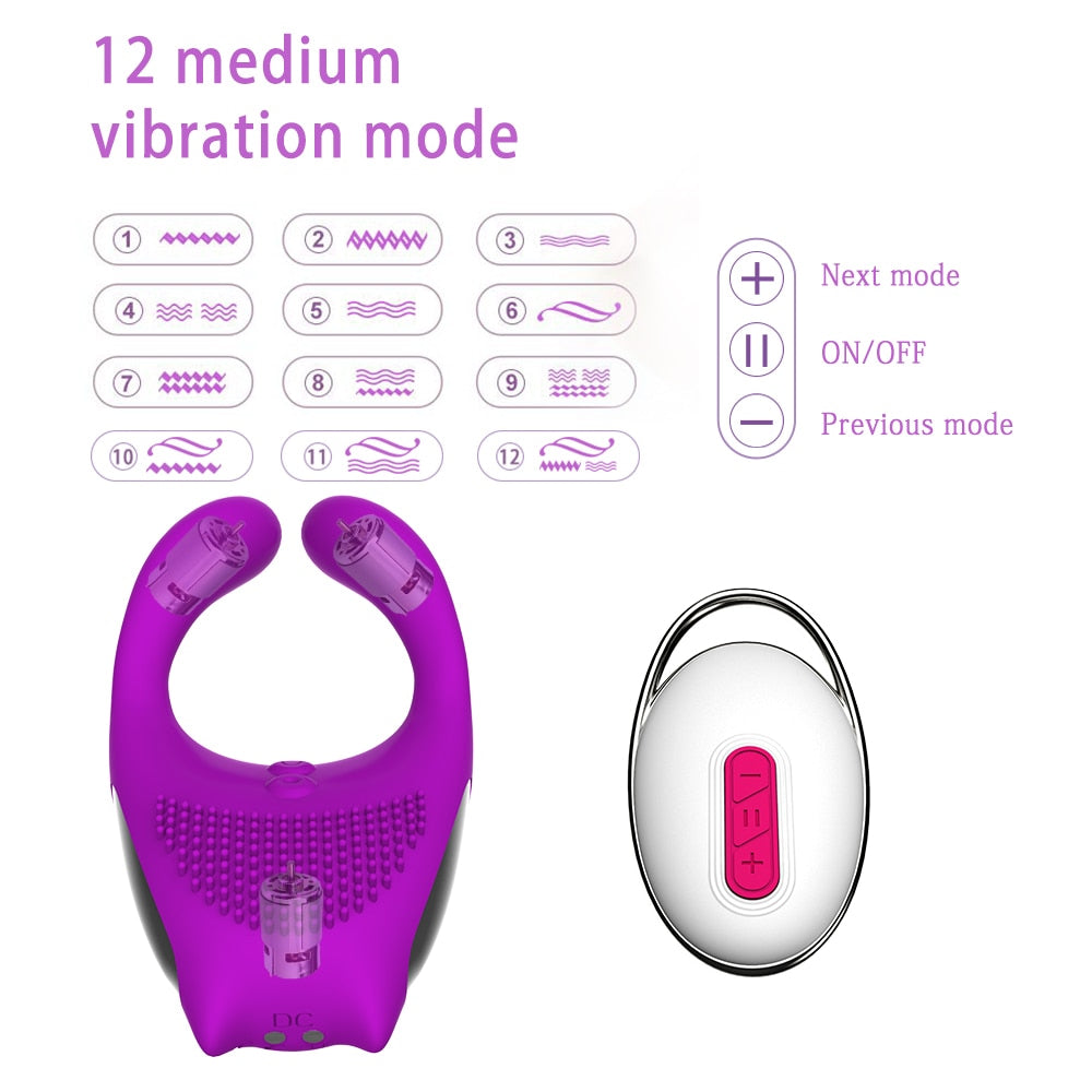 Cock Ring Couple Vibrator - Lusty Age