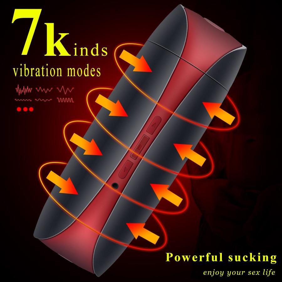 Real Vagina Male Masturbator Vibrator Cup - Lusty Age