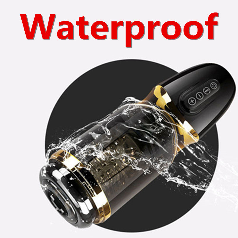 Automatic Piston Rotating Sucking Male Masturbator Cup - Lusty Age