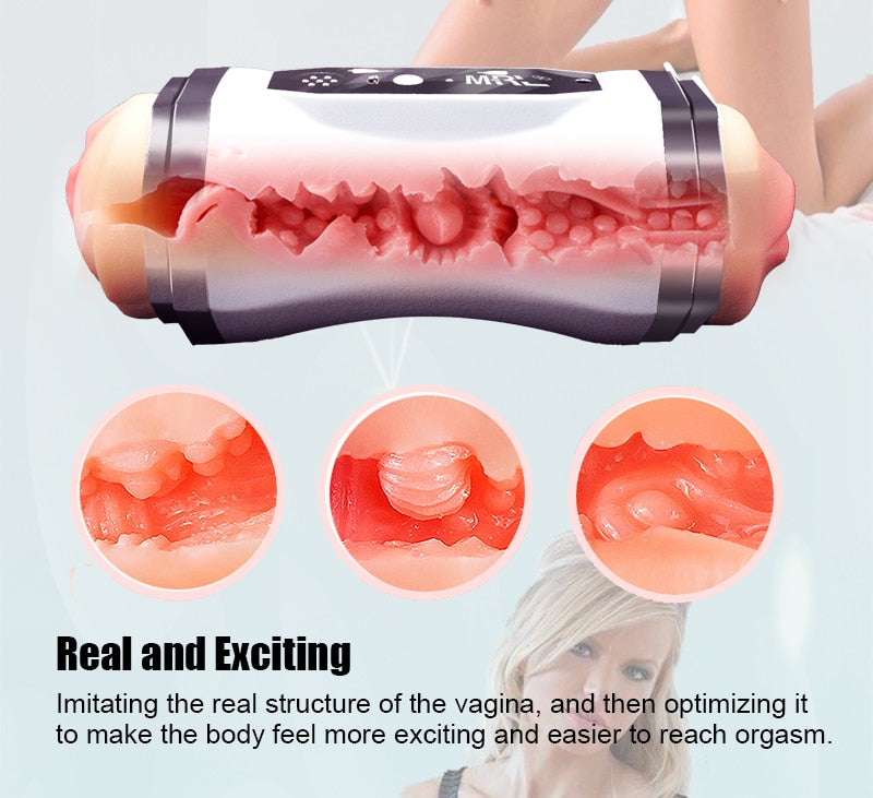 Male Automatic Vibrating Masturbator Device - Lusty Age