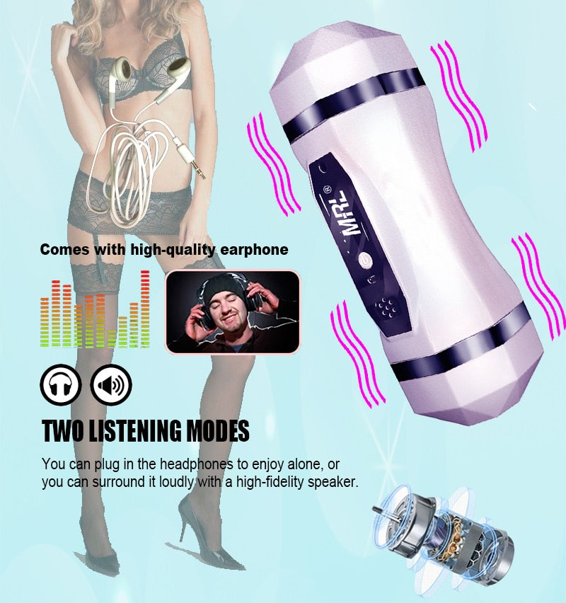 Male Automatic Vibrating Masturbator Device - Lusty Age