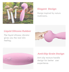 Mushroom Designed Vibrator For Women - Lusty Age