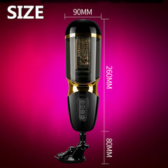 Automatic Piston Rotating Sucking Male Masturbator Cup - Lusty Age