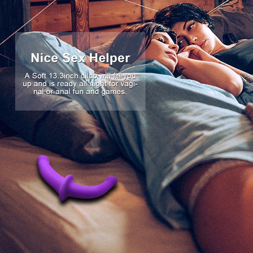 Lesbian Double Penetration Strapless Dildo - Lusty Age