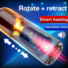 Fully Automatic Thrusting Rotating Masturbation Stroker - Lusty Age