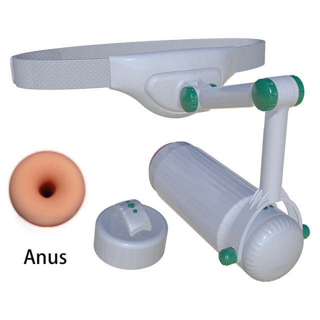 REMOTE CONTROLLER AUTOMATIC TELESCOPIC WEARABLE MASTURBATOR - Lusty Age