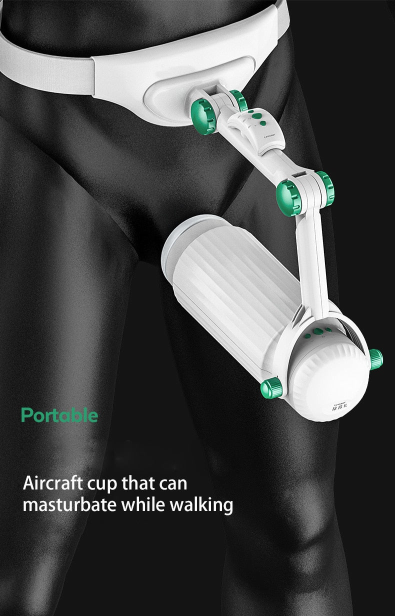 REMOTE CONTROLLER AUTOMATIC TELESCOPIC WEARABLE MASTURBATOR - Lusty Age