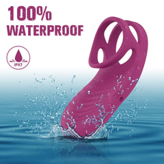 Couples Vibrating Penis Ring - Lusty Age