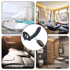 Double Penetration Strap on Vibrator For Couples - Lusty Age