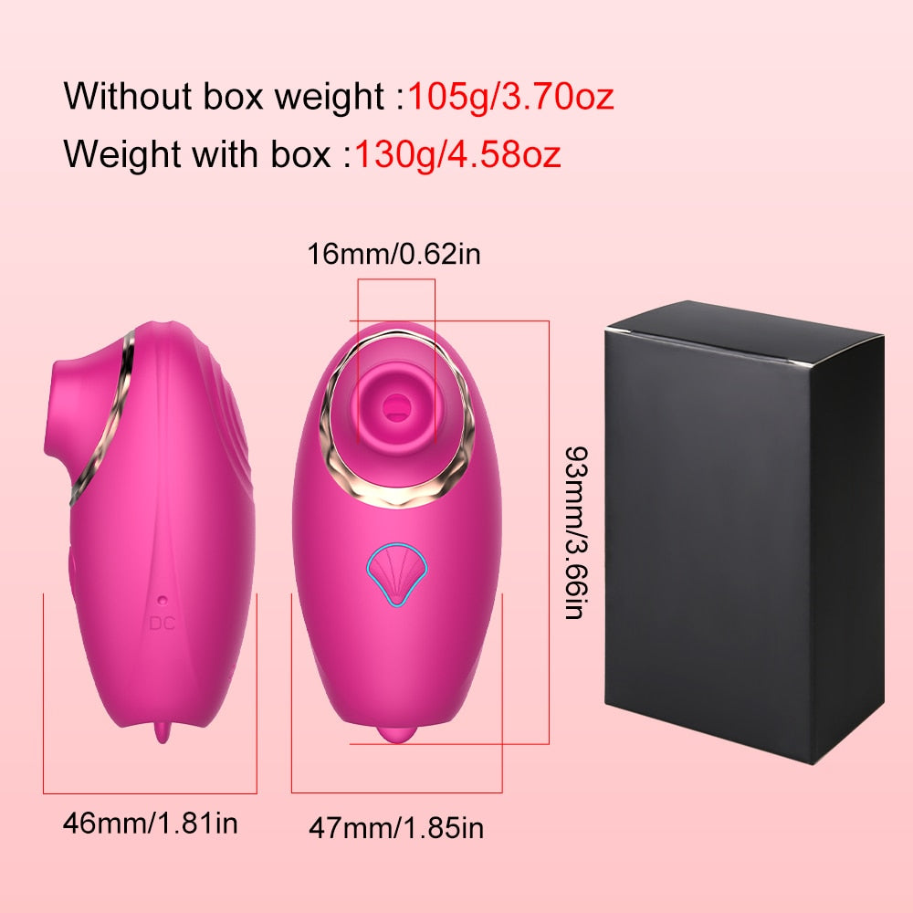 Powerful Sucking Vibrator Nipple Clit Sucker - Lusty Age
