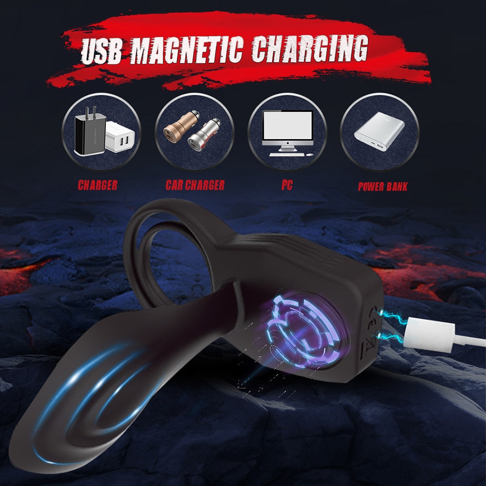 Couples Long Lasting Erection Penis Vibrator - Lusty Age