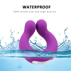 Cock Ring Couple Vibrator for Penis & Clitoral Stimulation - Lusty Age