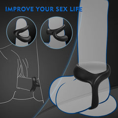 Silicone Male Longer Lasting Erection Cock Ring - Lusty Age