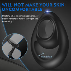 Silicone Male Longer Lasting Erection Cock Ring - Lusty Age