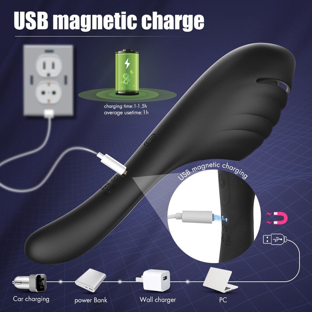 Blowjob Vibrator Masturbator for Men And Penis Delay Trainer - Lusty Age