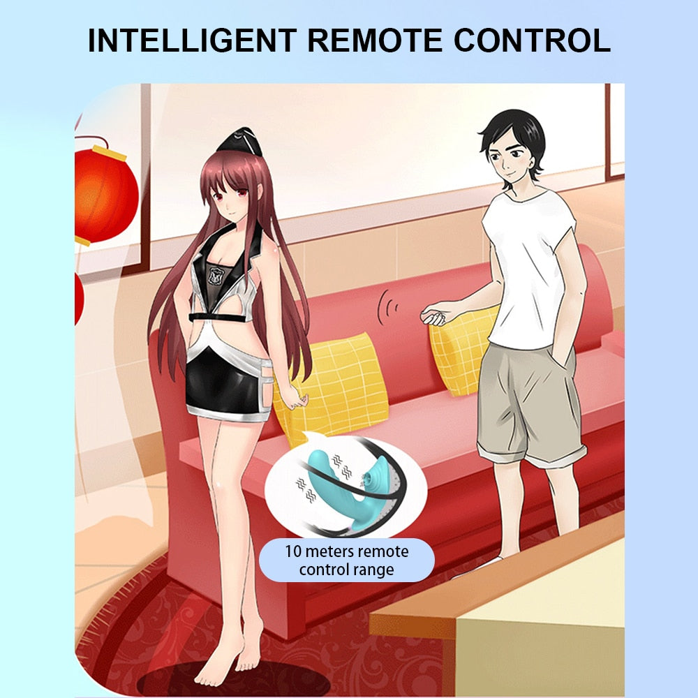 12 Speeds Vagina Sucking Vibrator Clitoris Stimulator - Lusty Age