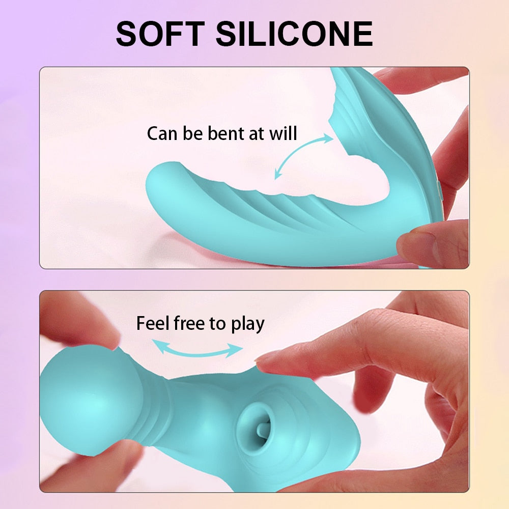 12 Speeds Vagina Sucking Vibrator Clitoris Stimulator - Lusty Age