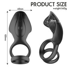 Testicle Vibrator for Men Penis Massager Ring Dildo - Lusty Age