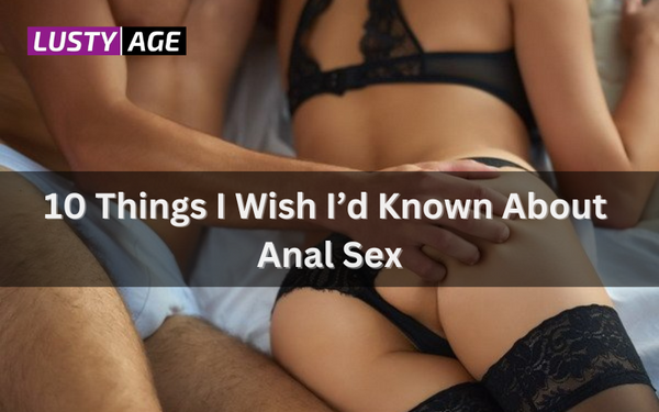 Anal sex tips