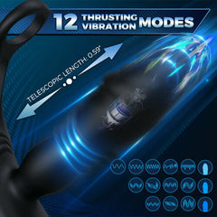 Flexi Prostate Bliss Vibrator with Cock Ring