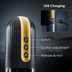 ErectoBoost Gold - The Ultimate Electric Enlargement Pump & Masturbator