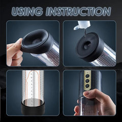 ErectoBoost Gold - The Ultimate Electric Enlargement Pump & Masturbator
