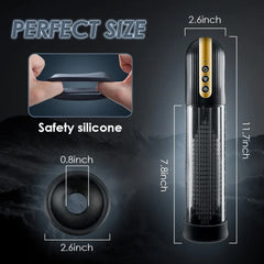 ErectoBoost Gold - The Ultimate Electric Enlargement Pump & Masturbator