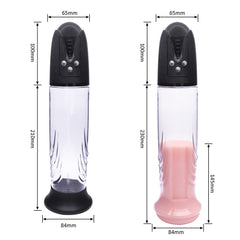 PleasureMax Electric Vacuum Pump with Sensation Sleeve