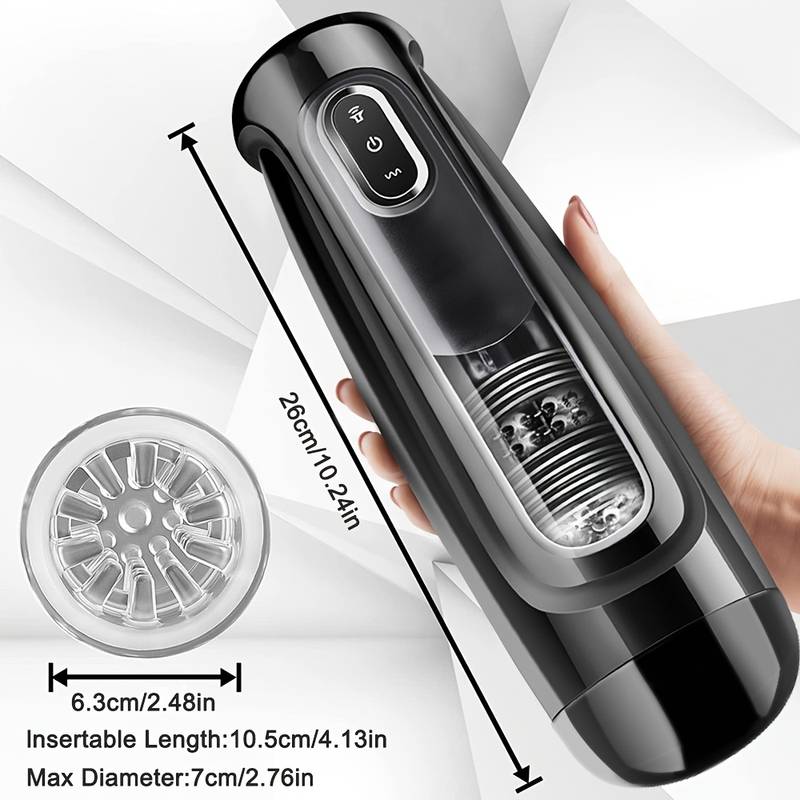 10 Modes Automatic Thrusting Rotating Male Masturbator Lusty Age 10 Modes Automatic Thrusting Rotating Male Masturbator Lusty Age