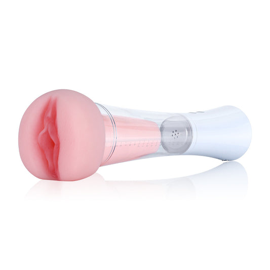 2 in 1 Penis Enlargement Vacuum Pump Pussy Stroker - Lusty Age