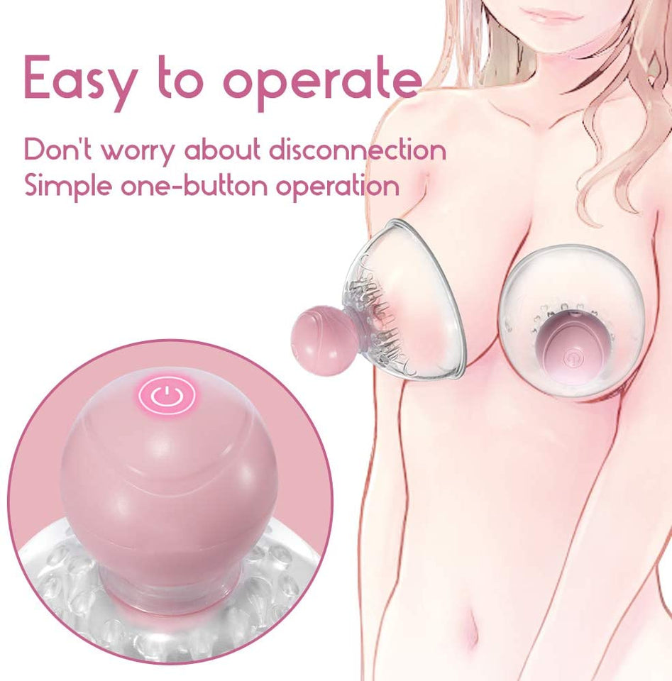 Vibrating Nipple Suckers - Lusty Age