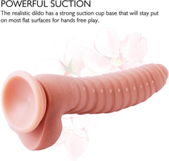 Women G Spot Pleasure Dildo With Beads - Lusty Age