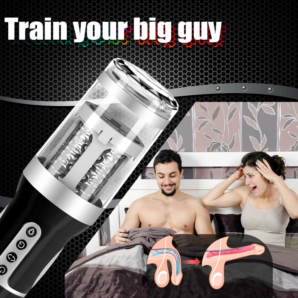 Automatic Male Masturbator with 3D Realistic Vagina - Lusty Age