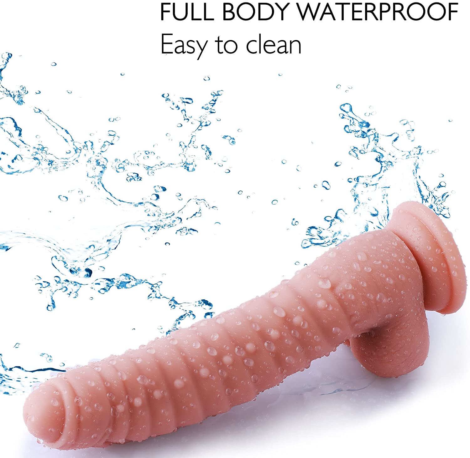 Women G Spot Pleasure Dildo With Beads - Lusty Age