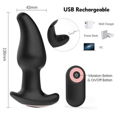 Anus Vibrator Rotation Beads Prostate Massager