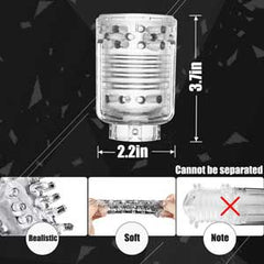 10 Modes Automatic Thrusting Rotating Male Masturbator Inner Cup - Lusty Age