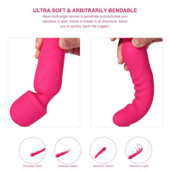Heating Av Wand Waterproof Vibrator - Lusty Age