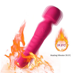 Heating Av Wand Waterproof Vibrator - Lusty Age